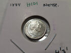 H101 Netherlands 1884 10 Cent