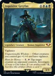 INQUISITOR GREYFAX Universes Beyond Warhammer 40000 Commander MTG Magic - Picture 1 of 1