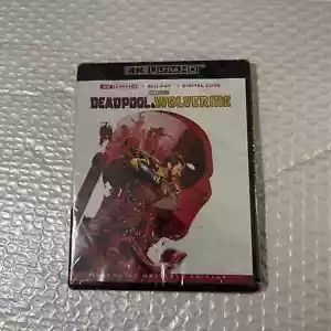 Deadpool & Wolverine (4K Ultra HD + Blu-ray + Digital Code, 2024) Recent Release - Picture 1 of 1