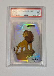 2023 Kakawow Phantom Disney 100 Simba #60 Die Cut PSA 9 MINT - Bild 1 von 2