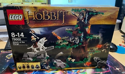 Lego The Hobbit 79002 ATTACK OF THE WARGS Thorin Orc Wolves LOTR *BOX DAMAGE* - Image 1 of 4