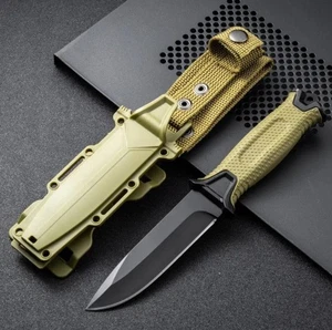 Messer Outdoor multifunktion, Jagdmesser mit Messerscheide Camping Kinfe - Bild 1 von 16