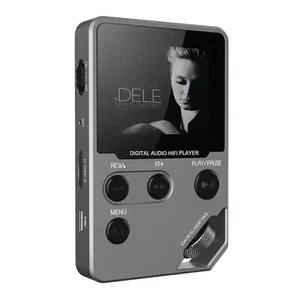 Lettore musicale MP3 Bluetooth senza perdita 8 GB, corpo in lega di zinco, controlli rotanti, fili - Foto 1 di 10