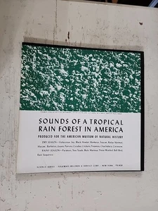 SOUNDS OF A TROPICAL RAIN FOREST IN AMERICA (VINYL LP)  FOLKWAYS FX / FP 6120 - Imagen 1 de 5