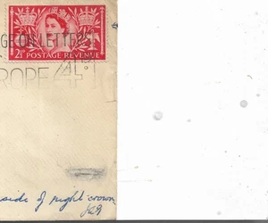 QUEEN ELIZABETH II 1953 WITH CORONATION 21/2d ROTE VARIANTE MY REF 464 - Bild 1 von 2