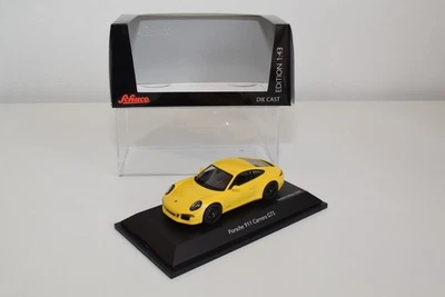B81 1:43 SCHUCO 45 075 7200 PORSCHE 911 CORSA GTS RACING AMARILLO SIN USAR, E... - Imagen 1 de 4
