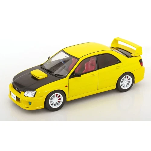 SUBARU IMPREZA WRX STI STREETFIGHTER 2003 YELLOW/CARBON BLACK 1 18 Solido Auto S