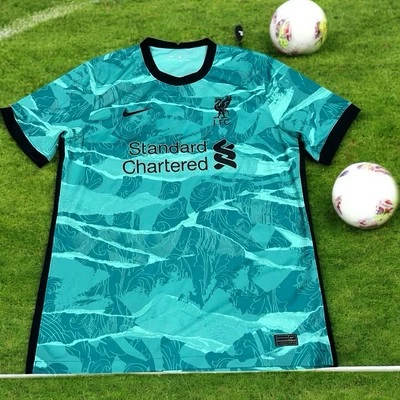 Nike Liverpool F.C 2020/21 Stadium Away Jersey CZ2635-354 Men Sz L NWT RARE - Image 1 of 4