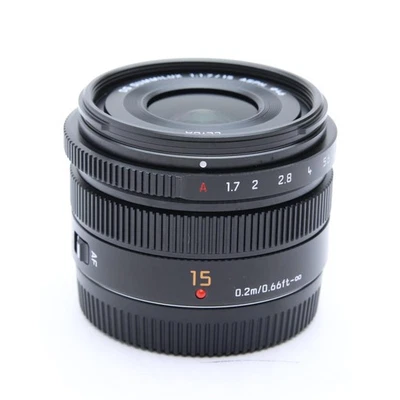 Panasonic LEICA DG SUMMILUX 15 мм F/1.7 ASPH. Черный (MFT) -почти как новый - #182 - Изображение 1 из 4