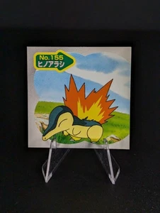 Carta adesiva Cyndaquil Pokemon Topsun vintage - Foto 1 di 4
