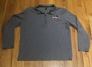 Miss State Bulldogs Herren M - L Adidas Pullover grau - Bild 1 von 7