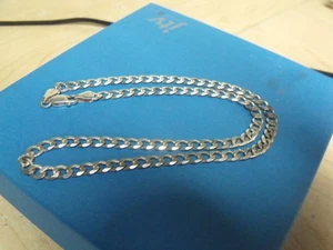 COLLAR ESLABÓN CUBANO ESTERLINA ITALIA 16" 5 MM 13,29 GRAMOS - Imagen 1 de 3
