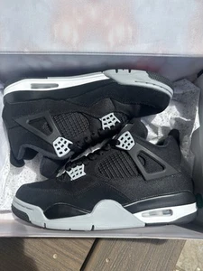 Size 7 - Jordan 4 Retro SE Mid Black Canvas - Picture 1 of 5