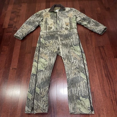 Vtg Duxbak Coveralls Mens Large Realtree Camo Hunting Insulated Outdoor Pls Read - Image 1 of 4
