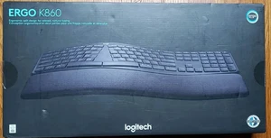 Brand New Logitech ERGO K860 Wireless Ergonomic Keyboard Split Windows/MAC - Picture 1 of 3