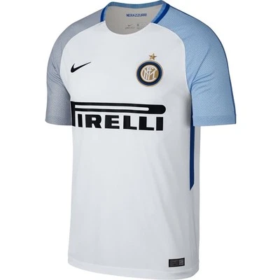 Camiseta masculina nova em folha oficial Nike Inter Milan 17/18 Away 847273-101 tamanho (L) - Imagem 1 de 4