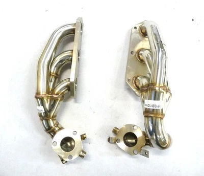 Colector turbo inoxidable OBX 97-02 Audi S4 97-04 A6 01-05 Allroad Quattro 2,7 L V6 Foto 1 de 4