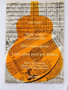 Noten Konzertgitarre erste Gitarrenstücke Teuchert Bk 4 Ricordi Sy2202 Gd - Bild 1 von 4