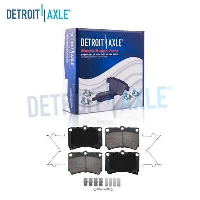 Front Brake Pads for 1991 1992 1993 Ford Aspire Escort Mazda 323 Protege Kia Rio - Image 1 of 4