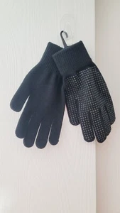 NEU West Loop Gripper Handschuhe Einheitsgröße passt am meisten, schwarz - Bild 1 von 5