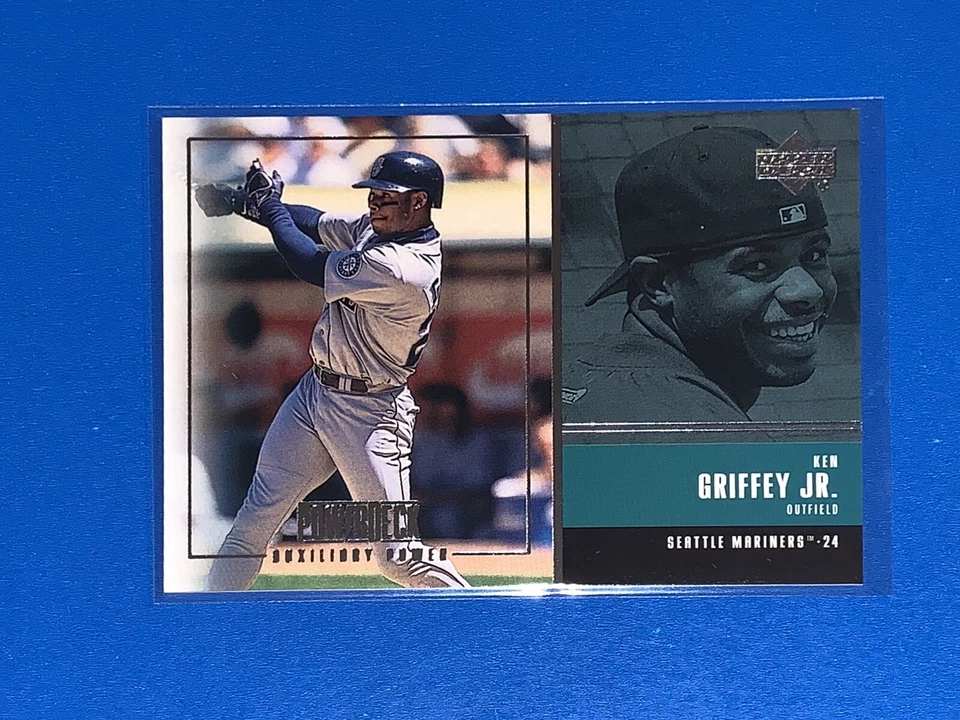 1999 Upper Deck Ken Griffey Jr Powerdeck Auxiliary Power #AUX-1 Mariners NM-MINT - Image 1 of 1