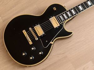 1969 Gibson Les Paul Custom Black Beauty Vintage Electric Guitar w/ Hangtags