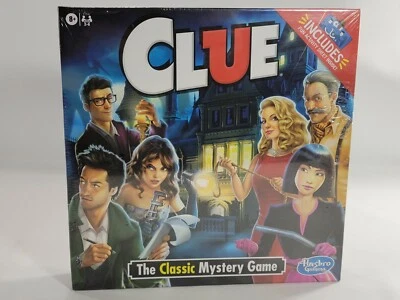 NEW Clue The Classic Mystery Board Game by Hasbro Includes Fun Activity Sheet - Image 1 of 2