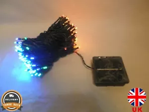 Luci Albero delle Fate 200LED Multiazione 2 Modalità Solare Esterno 4 Colori - Foto 1 di 7