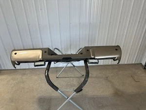 12 FORD F250 SUPER DUTY KING RANCH REAR BUMPER ASSEMBLY WITH SENSORS GOLD - Picture 1 of 7