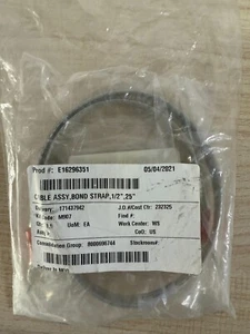 Applied Materials E16296351 CABLE ASSY,BOND STRAP,1/2",25", new - Picture 1 of 2