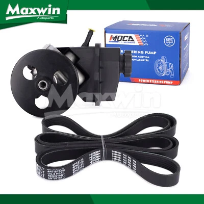 Power Steering Pump Serpentine Belt Fit Chevrolet Impala Monte Carlo 3.5L 3.9L - Image 1 of 4
