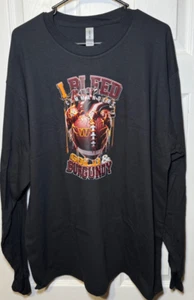 Washington Commanders Long Sleeve Shirt-I Bleed Gold & Burgundy - Picture 1 of 4