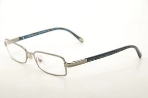 Gafas Raras Auténticas Tiffany & Co. TF 1007 6003 50 mm Plateadas Azules Monturas Italia - Imagen 1 de 12