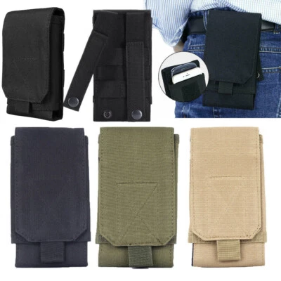 Bolso Molle táctico universal para teléfono celular cinturón lazo gancho estuche funda Foto 1 de 4