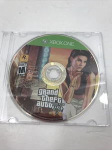 Grand Theft Auto V GTA 5 (Xbox One, 2014) Game Disc Only Tested Ships Fast - Picture 1 of 1