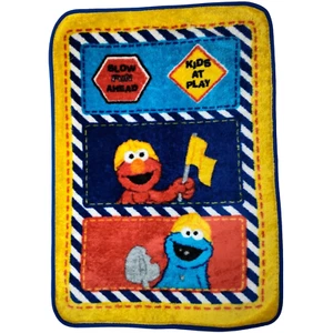 Sesame Street Elmo Cookie Monster Construction Baby Banket Kids At Play - Picture 1 of 6