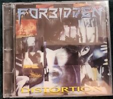 Forbidden - Distortion 1995 Massacre Records 80132 Excellent CD Album Rare