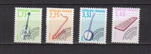 France 1992 instruments de musique Y&T 224 à 227 timbres préoblitérés MNH/TE4800 - Picture 1 of 1