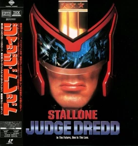 JUDGE DREDD:Sylvester Stallone- Japanese Original LASER DISC - Picture 1 of 3