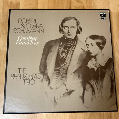 Robert & Clara Schumann Complete Piano Trios The Beaux Arts Trio Box Set  - Image 1 of 4
