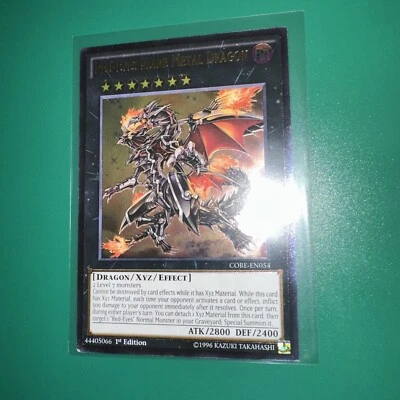 NM Red-Eyes Flare Metal Dragon CORE-EN054 Ultimate Rare 1st Edition Yugioh Fresh - Image 1 of 2