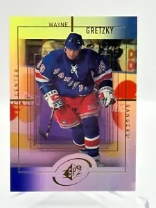 1999 Upper Deck SPx Ice Hockey Sample Card #99 Wayne Gretzky - Holofoil - Picture 1 of 13