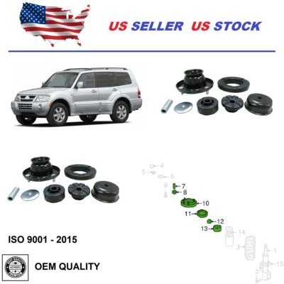 Strut Shock Mount Front LH+RH Left and Right For Mitsubishi Montero 2001-2006 - Image 1 of 3