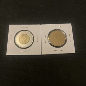 First Year Of Toonie And Loonie 1987 , 1996 - Picture 1 of 2