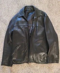 Kenneth Cole Reaction Leather Jacket Large - Picture 1 of 3