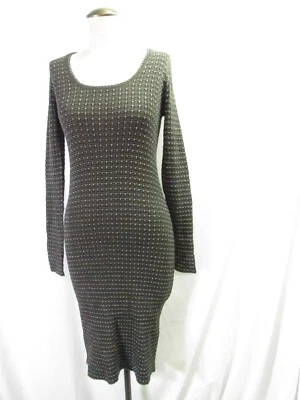 Vestido Vintage MISSONI Tejido Body Con Rayas Lunares Azul Negro Y2K Años 90 Talla 44 8 Foto 1 de 4