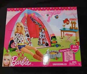 Barbie Camping Fun Angry Birds Target Exclusive 2013 y8719 Rare Retired - Bild 1 von 1