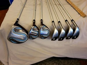 🔥🔥🔥 MAXFLI REVOLUTION GOLF CLUBS 1 HL Driver & 4i & 5i Hybrids --- 6-9 Irons - Picture 1 of 19