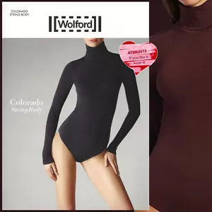 Wolford Colorado String Body - L - chateau ... anschmiegsamer Rollkragen - Bild 1 von 10