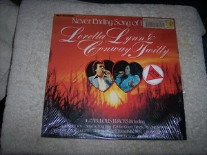 LP--LORETTA LYNN & CONWAY TWITTY--NEVER ENDING SONG OF LOVE *SHRINK* NM VINYL - Picture 1 of 6